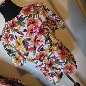 Floral Print Women's Top